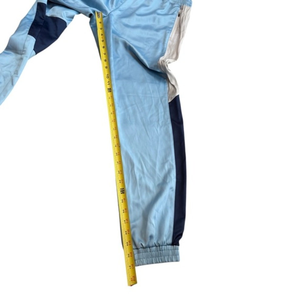 Juicy Couture‎ Women’s M Satin Colorblock Jogger Pants Blue Retro Y2K Style NWT - Picture 6 of 9